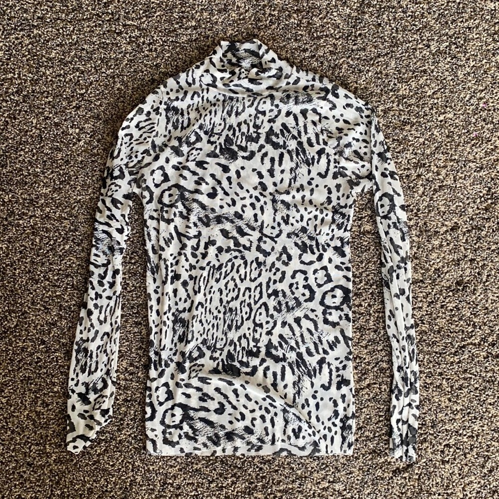 Mesh Cheetah Top
